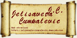 Jelisaveta Cumpalević vizit kartica